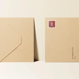 Branded A4 Brown Envelope