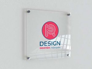 Glass Logo Wall Signage | iPrints Nigeria