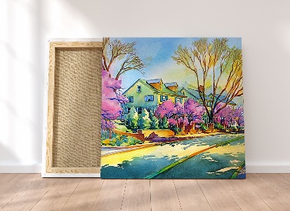 Square Stretched Canvas Painting Frame