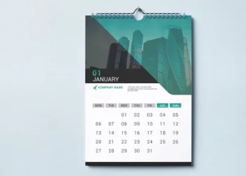 13 Page A2 Wall Calendar Printing Company in Lagos