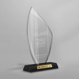 glass trophy awards