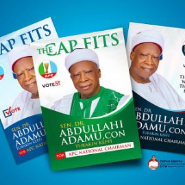 print political campaign posters and stickers in Nigeria
