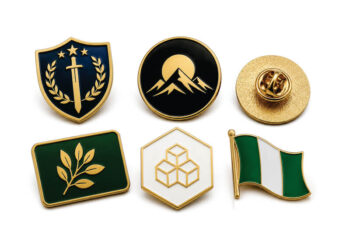 Custom Metal Lapel Pins | Branded & Engraved Pins in Lagos