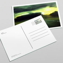 Single and Double-Sided Postcards Printing