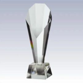 Corporate Crystal Glass Trophy