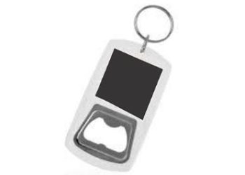 acrylic, metal and plastic keyholders with built-in openers