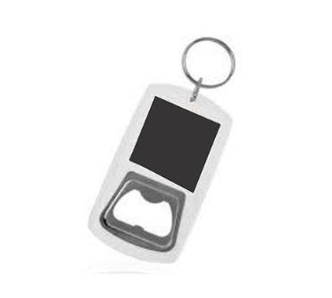 acrylic, metal and plastic keyholders with built-in openers