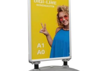 SightMaster water-based pavement signs combine durability with visual appeal, making them effective tools for street-level marketing.