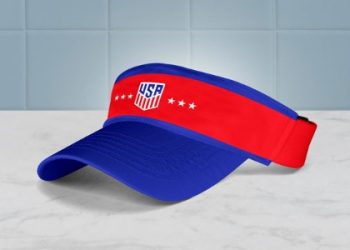 Logo-Embroidered Sport Visor Caps