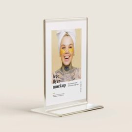 A4 Acrylic Table-top Sign Holder