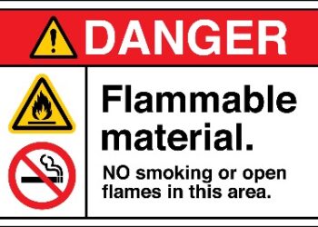 Danger Flammable Signs