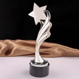 Star Crystal Award Trophy