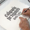 How to Use Calligraphy in Printing Projects