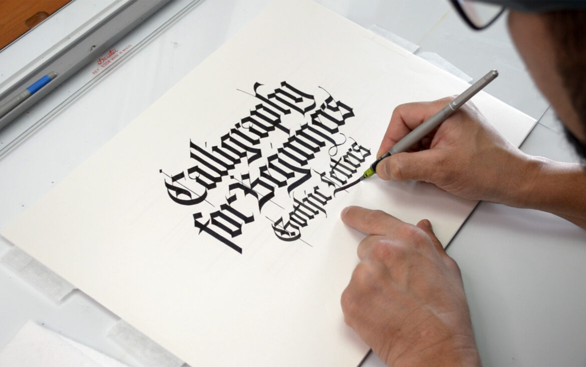 How to Use Calligraphy in Printing Projects