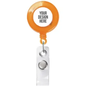 Branded Round Badge Holders